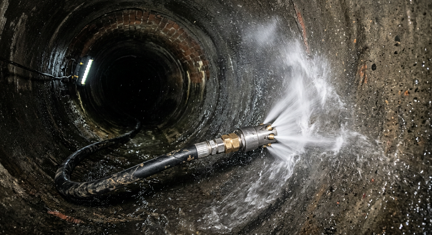 Hydrocurage haute pression de canalisation à Plaisir dans les Yvelines